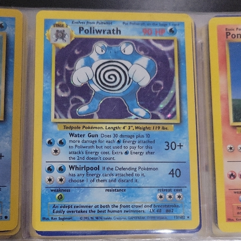 Pokemon Card Poliwrath